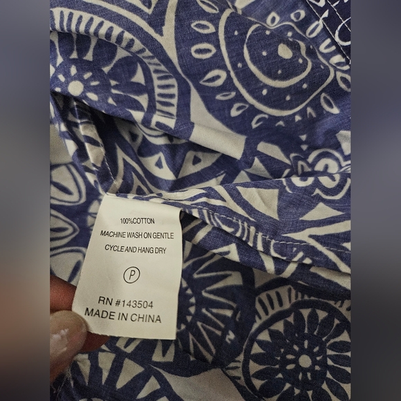 Marie Oliver Kara dress In Iris Coin Print Size 1 Small Excellent - Picture 8 of 8